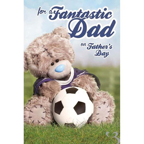 Dad with Football Me to You Bear Fathers Day Card £2.49